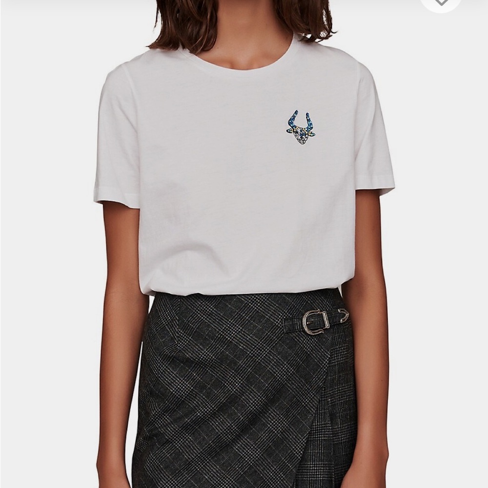 Maje Zodiac T-Shirt - Taurus
